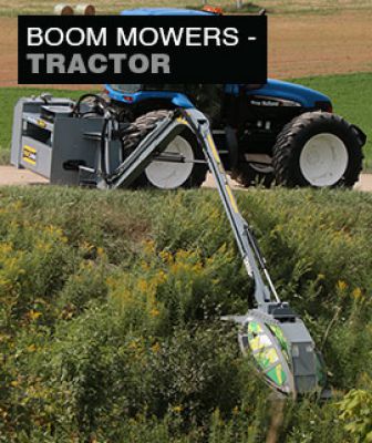 SetHeight400 4 Boom Mowers Tractor Color